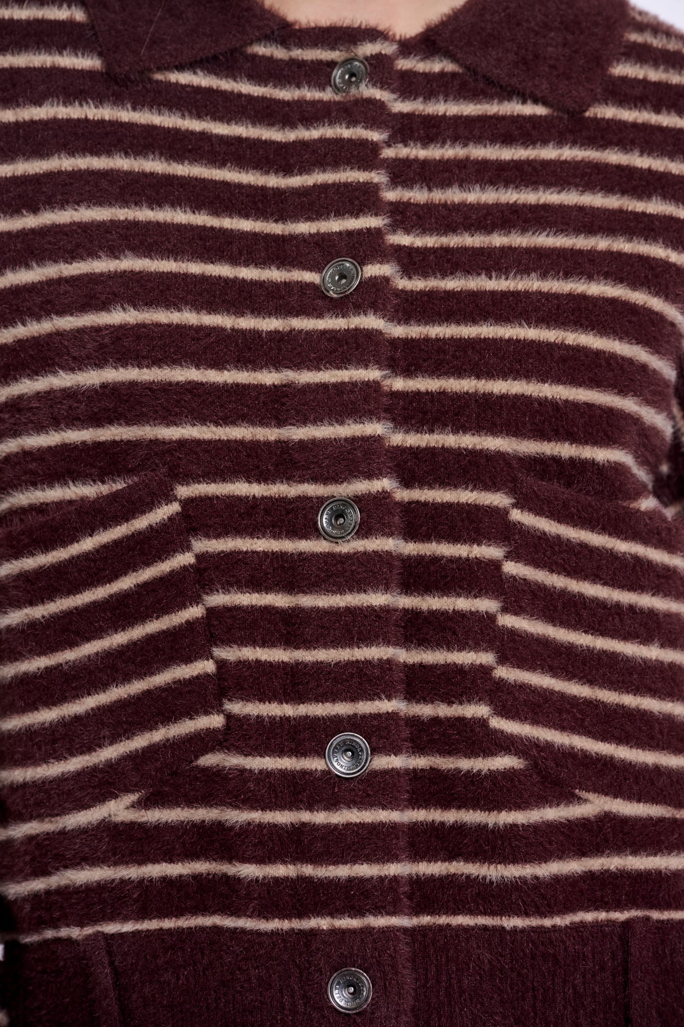 Chocolate bean oat striped