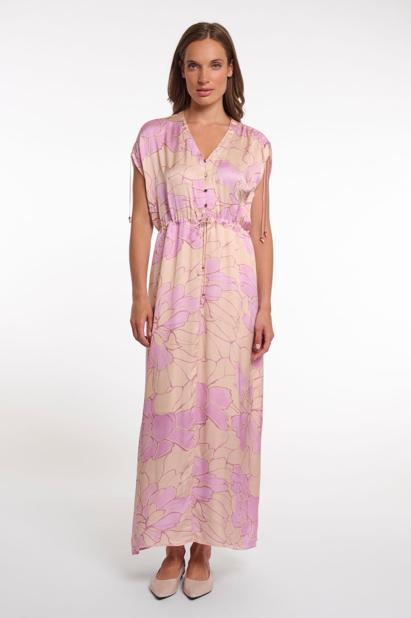 Violet oat floral