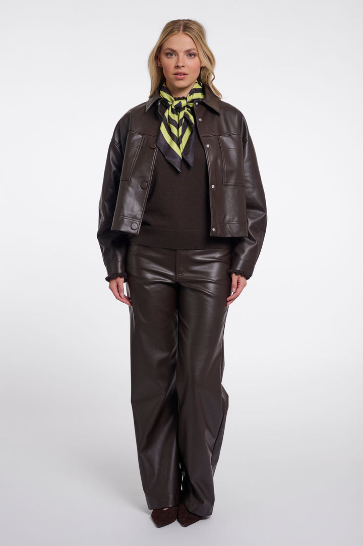Dark brown lime