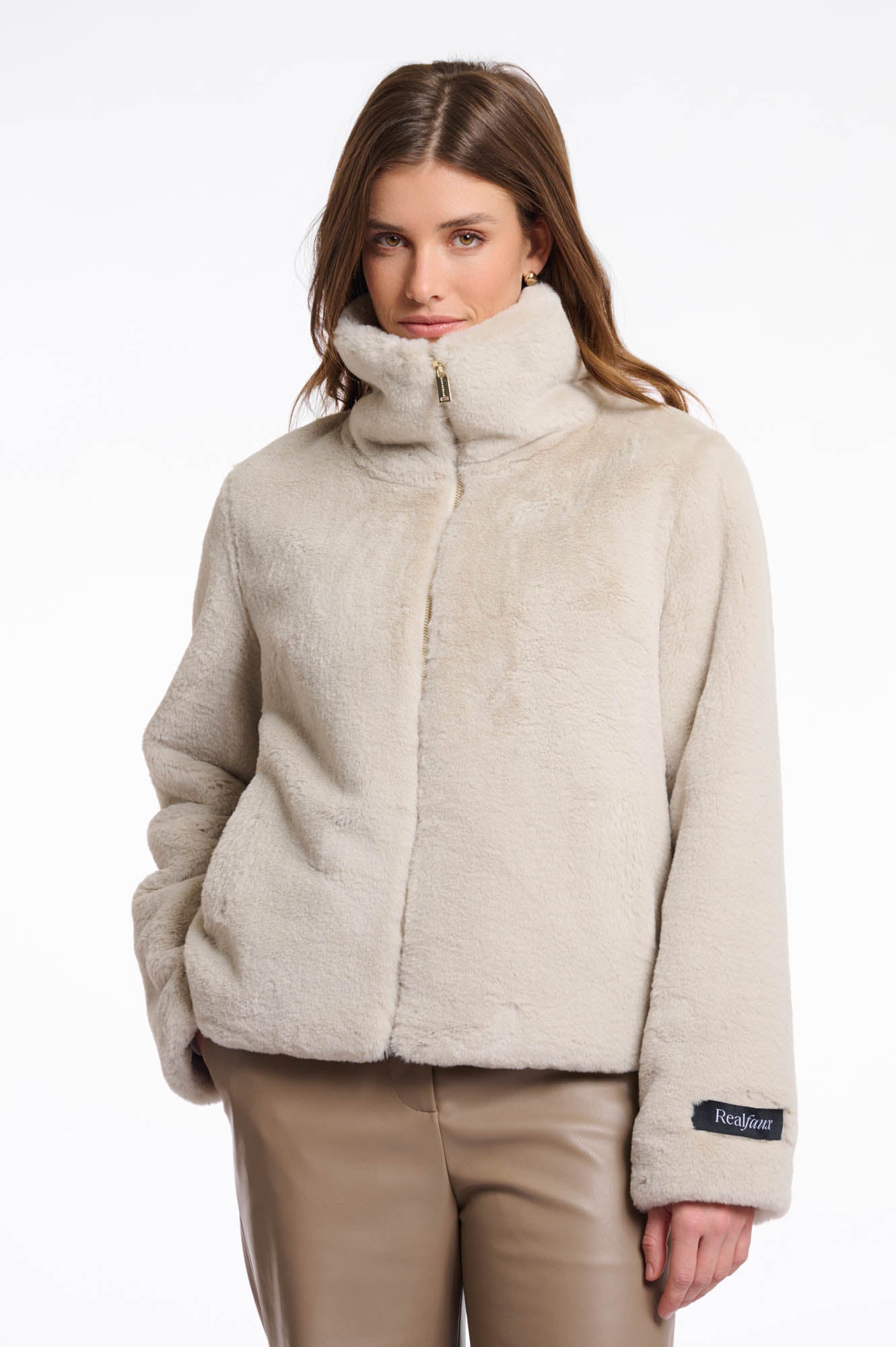Sallie faux fur jacket