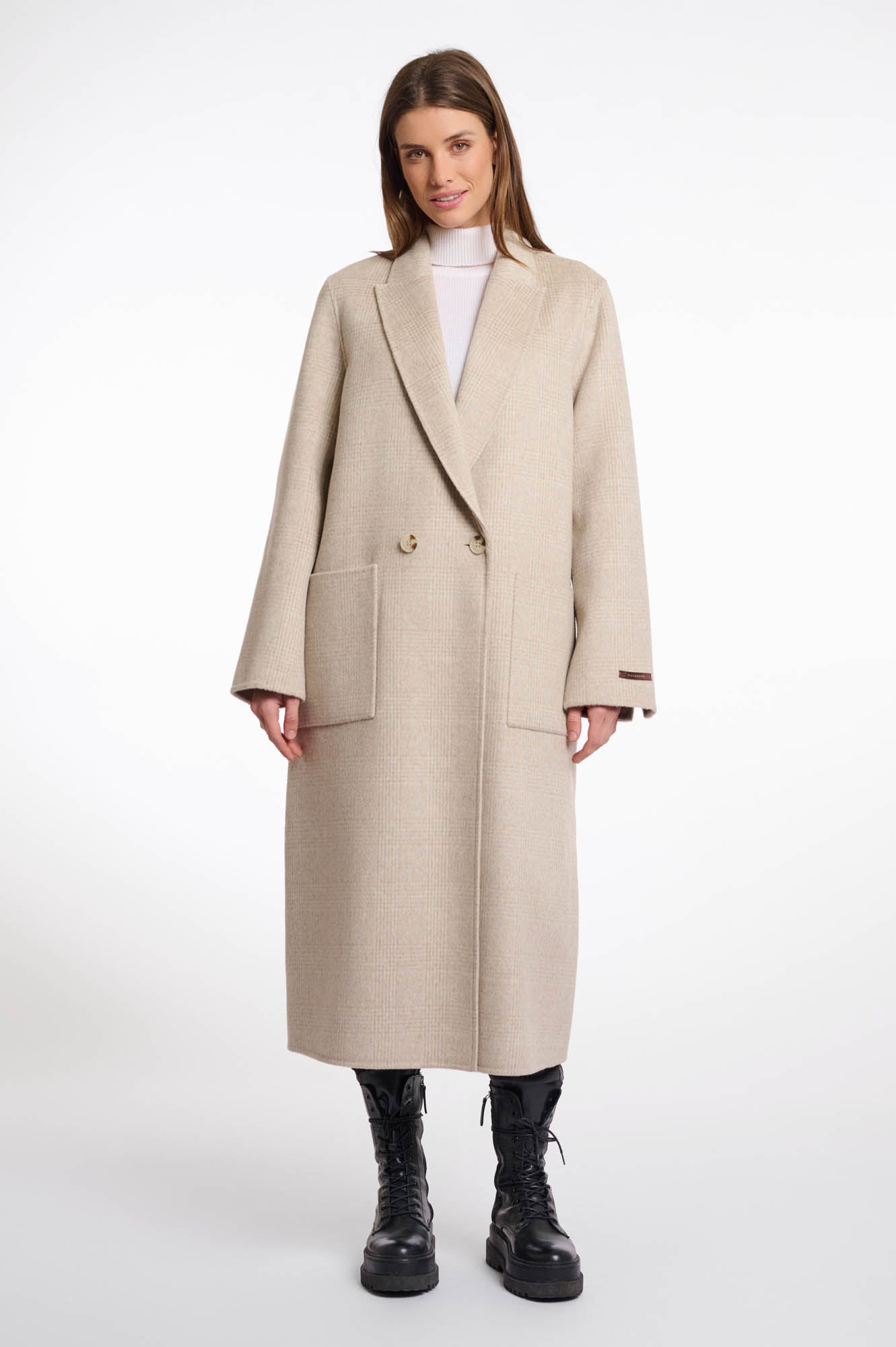 Birch check and beige