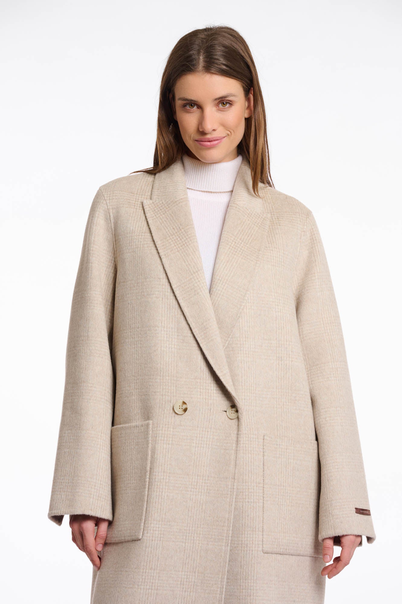 Birch check and beige