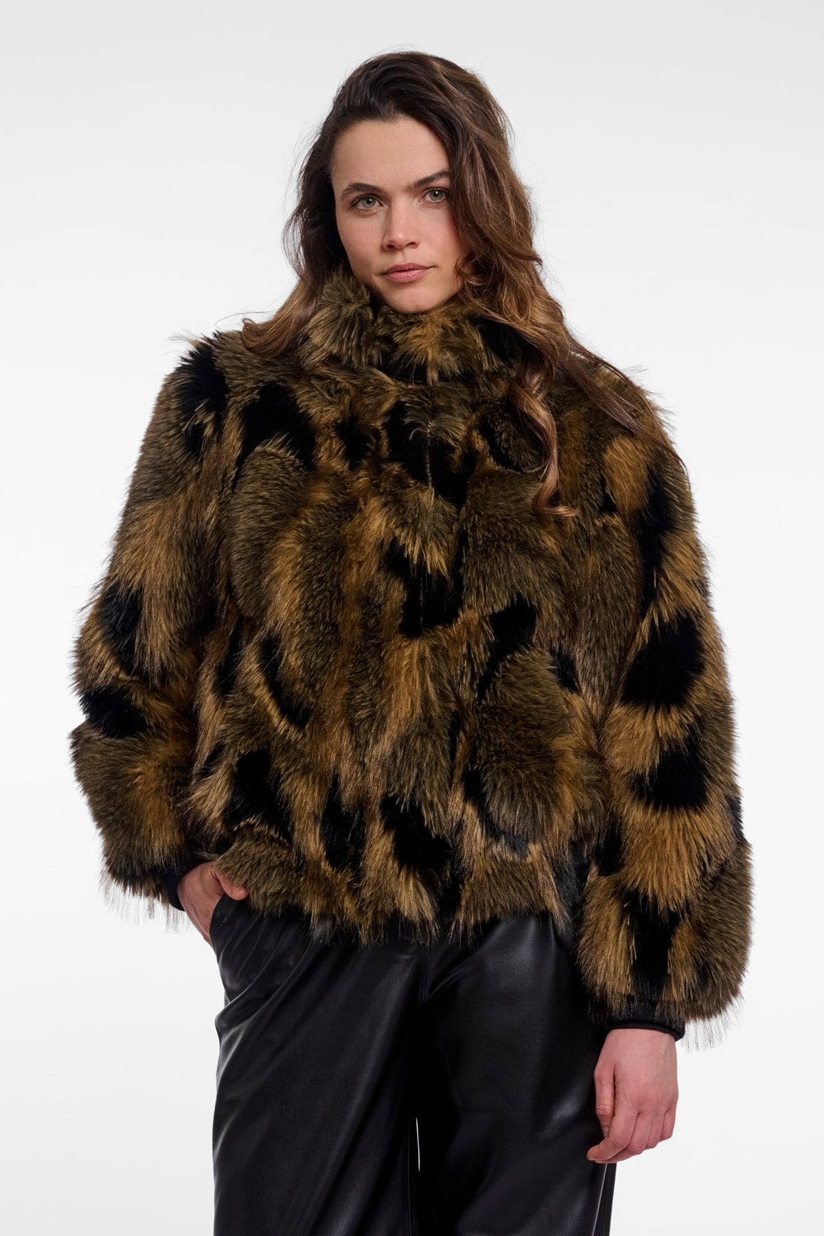 Long faux animal