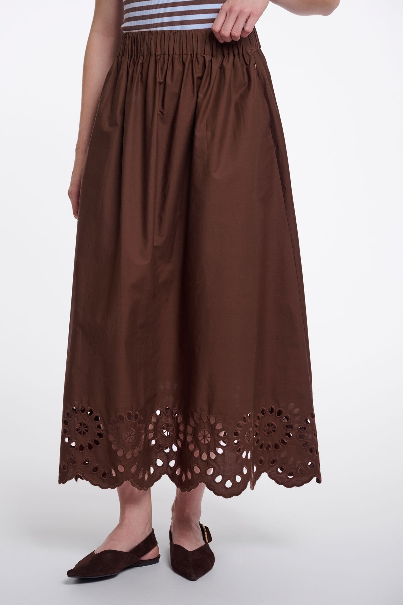 Asse midi skirt
