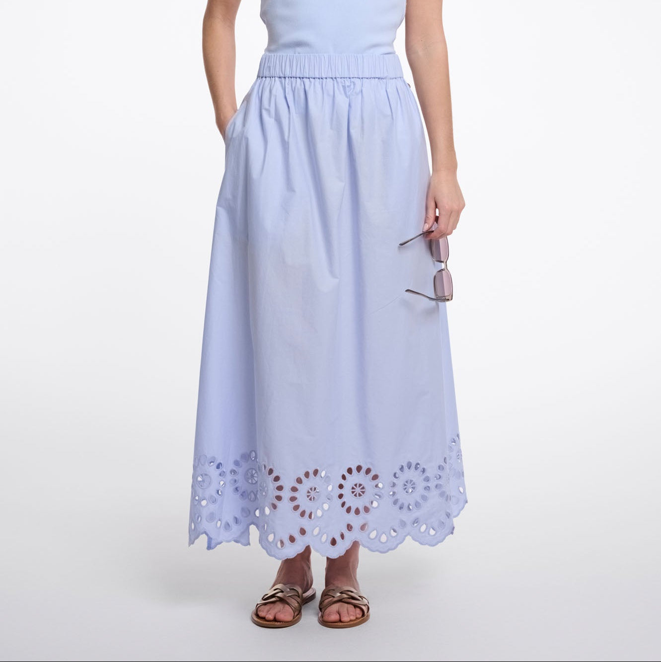 Asse midi skirt
