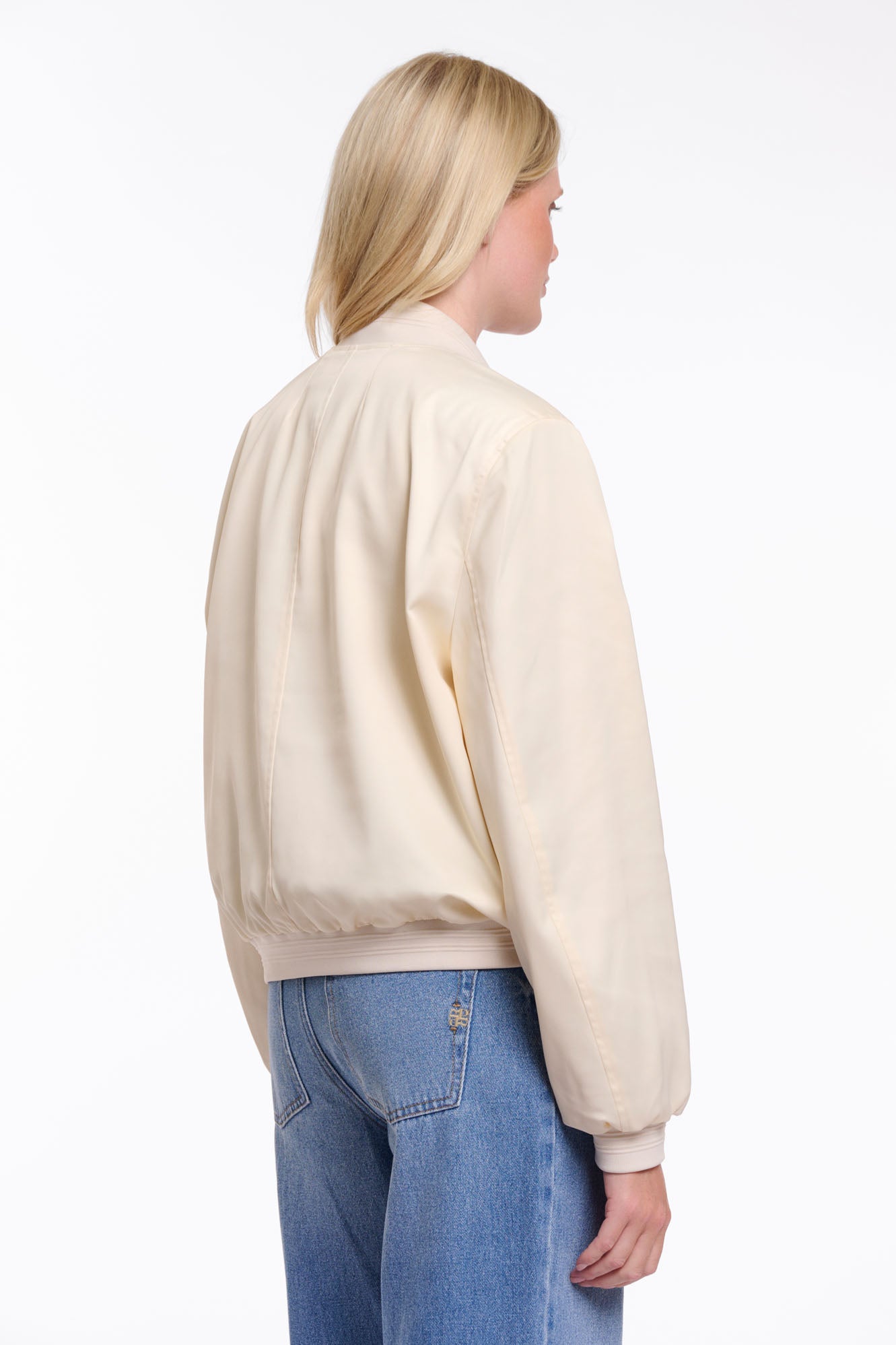 Banner bomber jacket