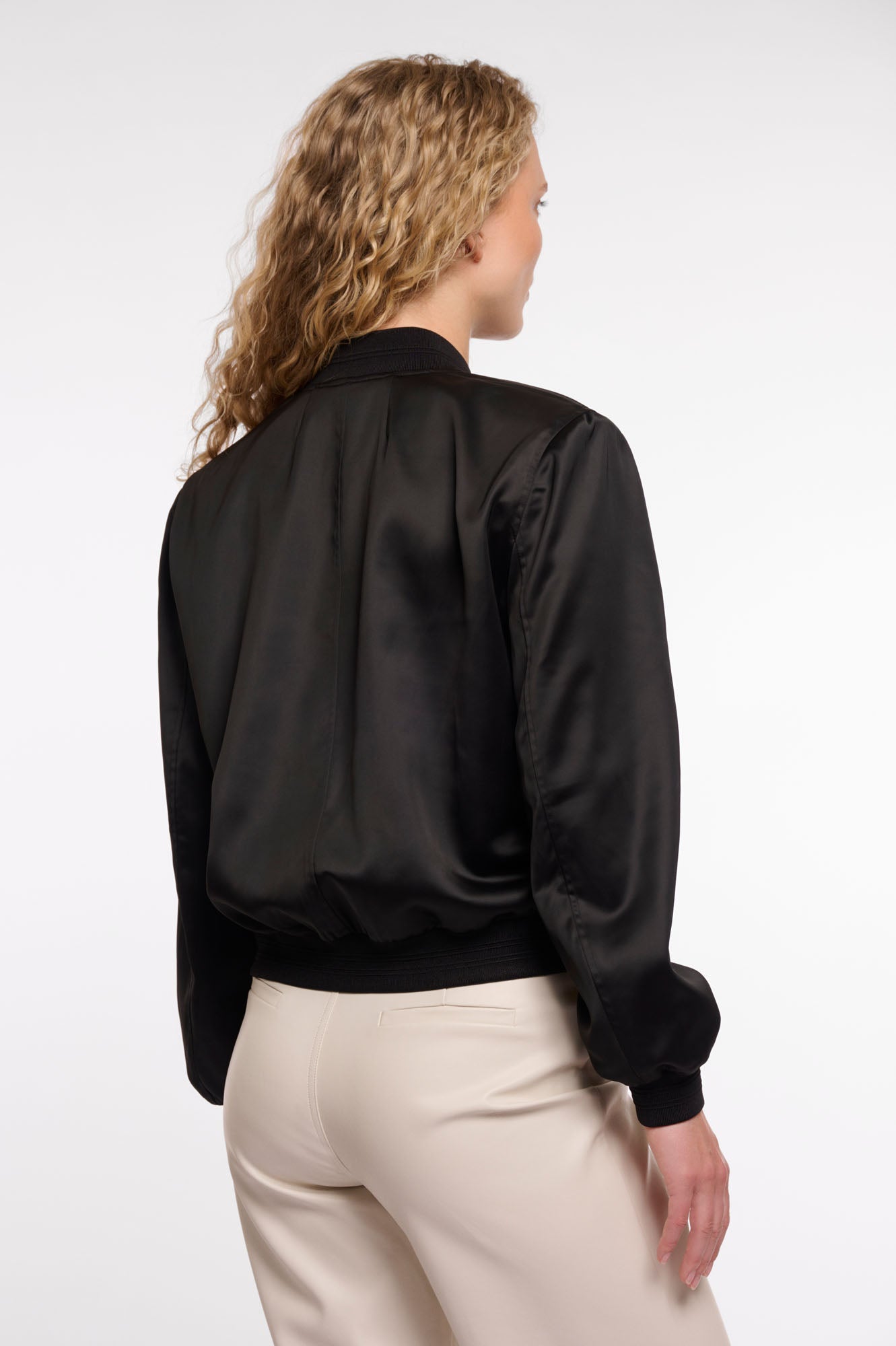 Banner bomber jacket