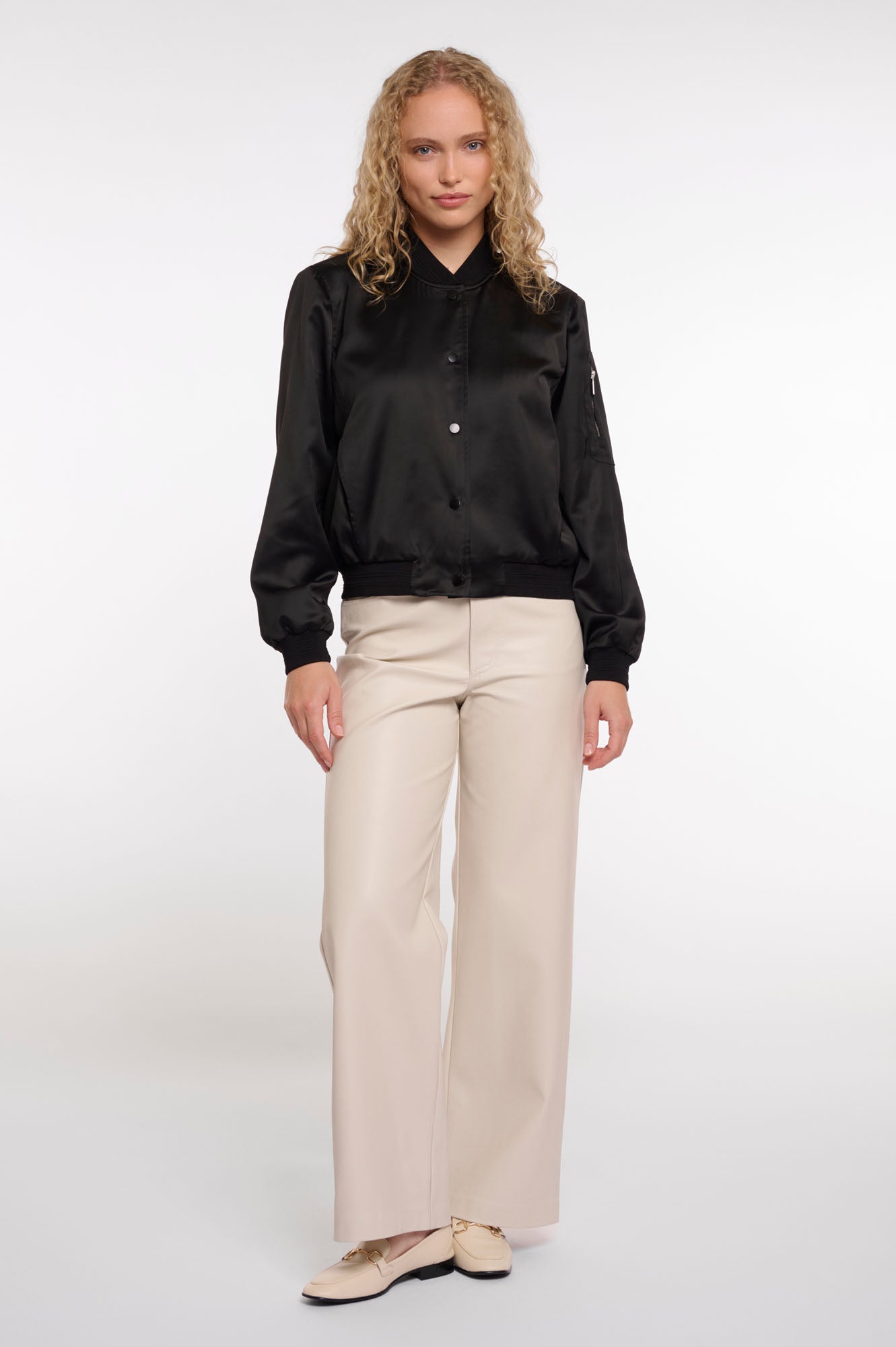 Banner bomber jacket