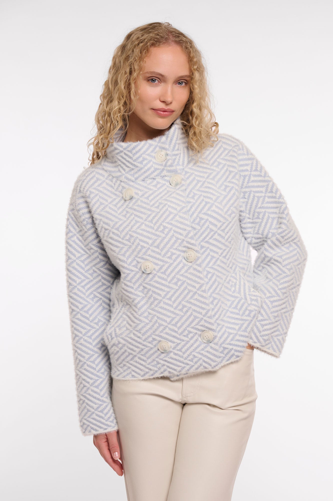 Light blue graphic