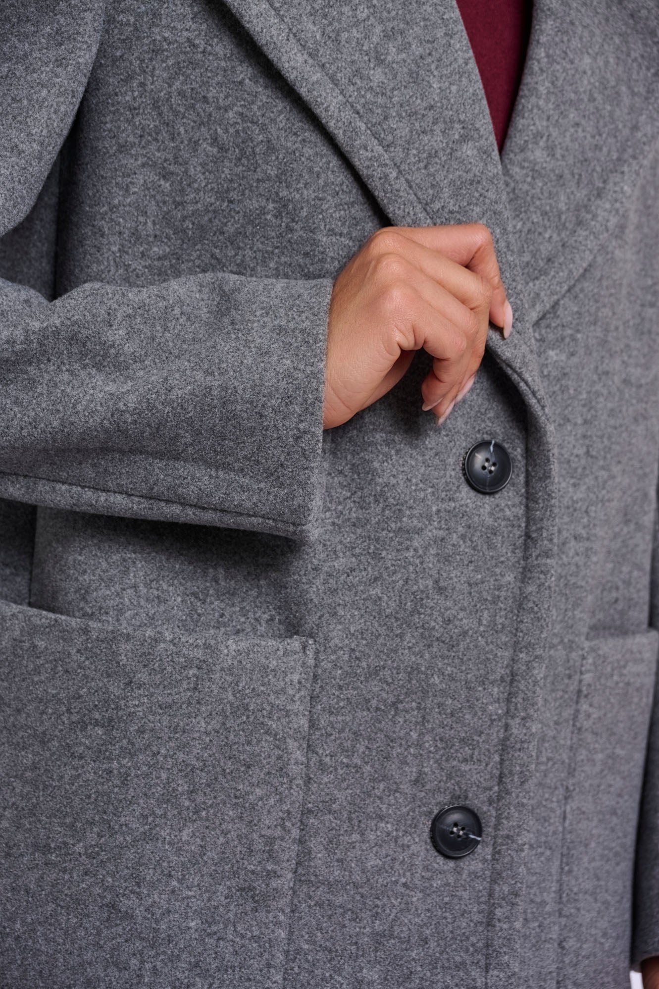 Mid grey melange