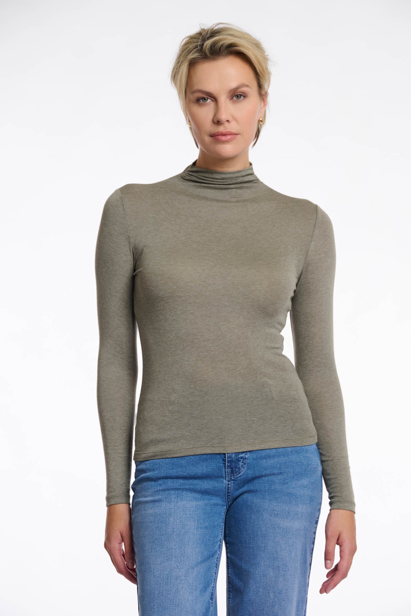 Claar turtleneck top