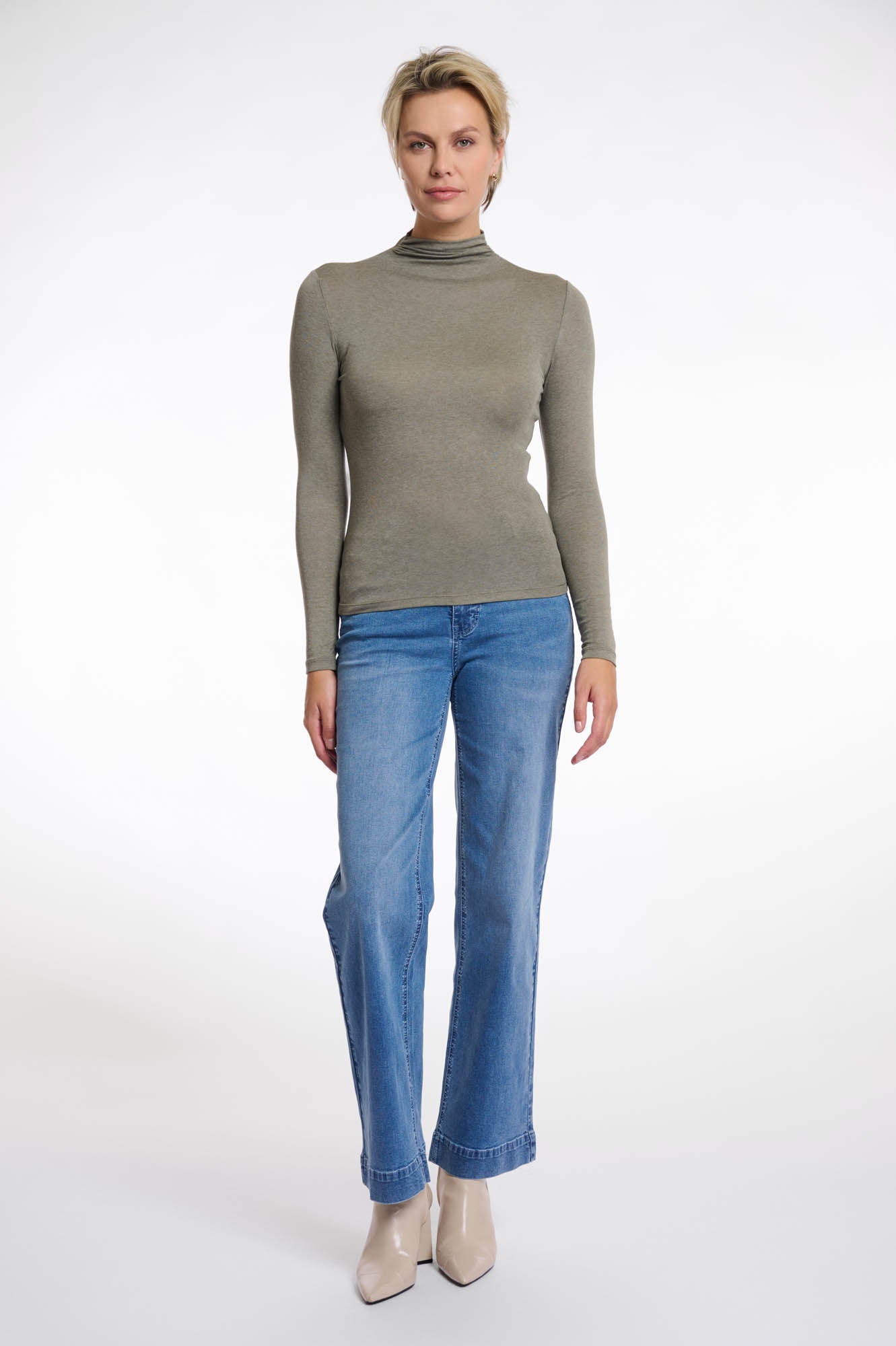 Claar turtleneck top