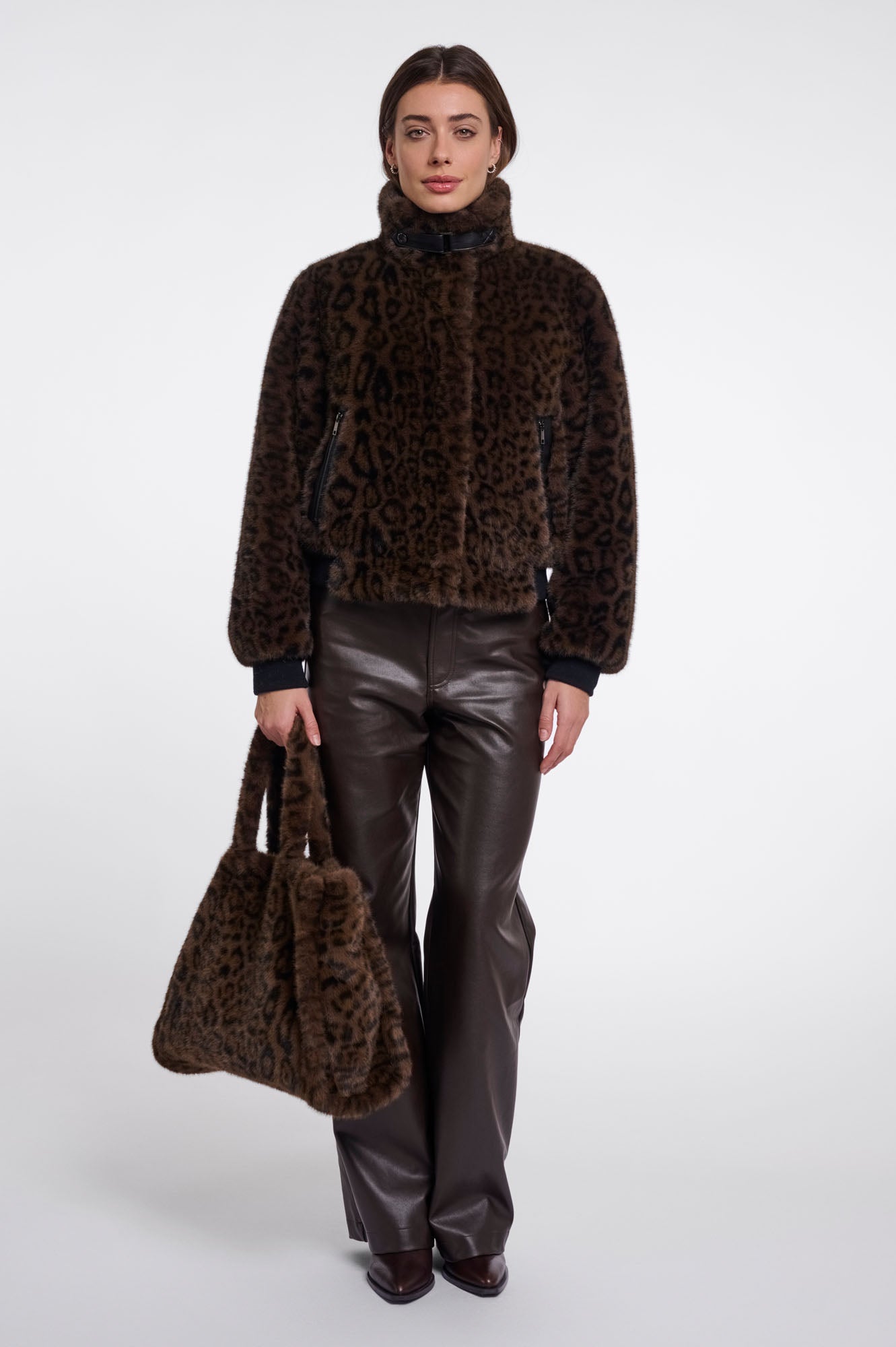 Brown leopard