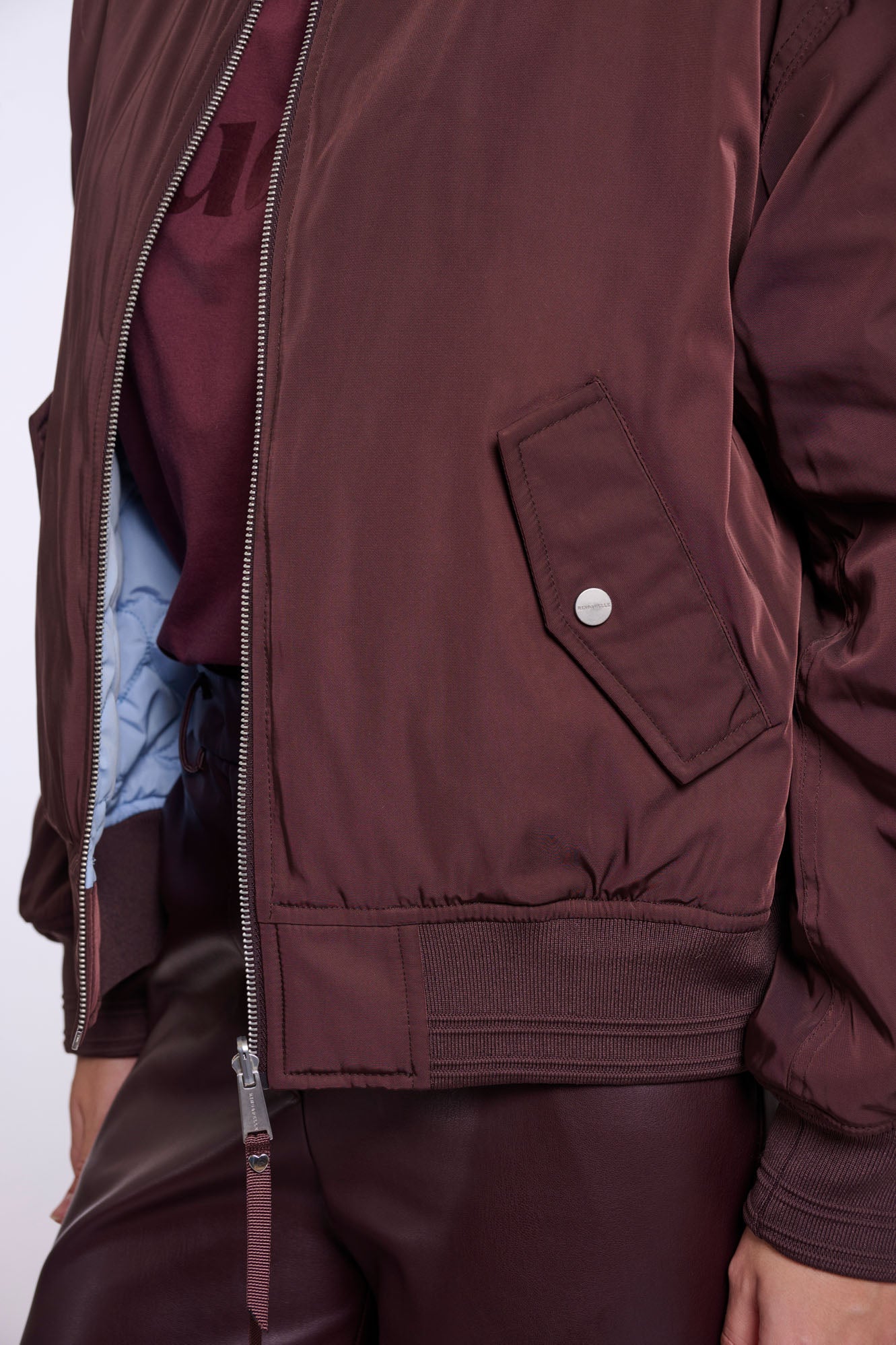 Fudge cloak and light blue