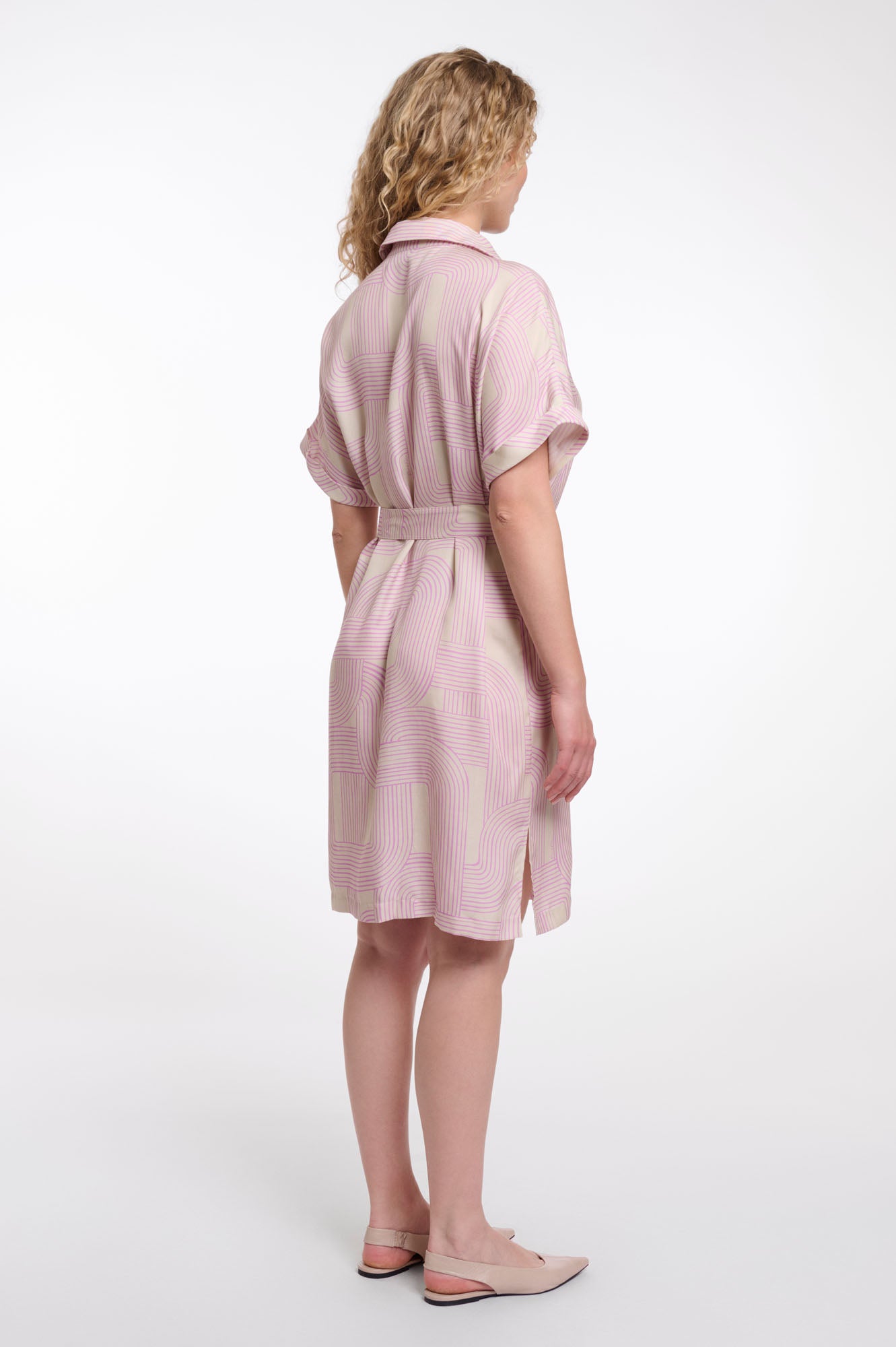 Violet pink labyrinth