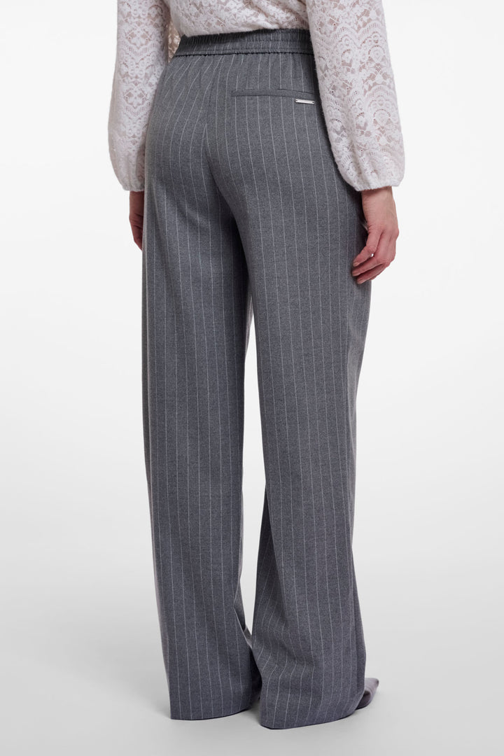 Mid grey pinstripe