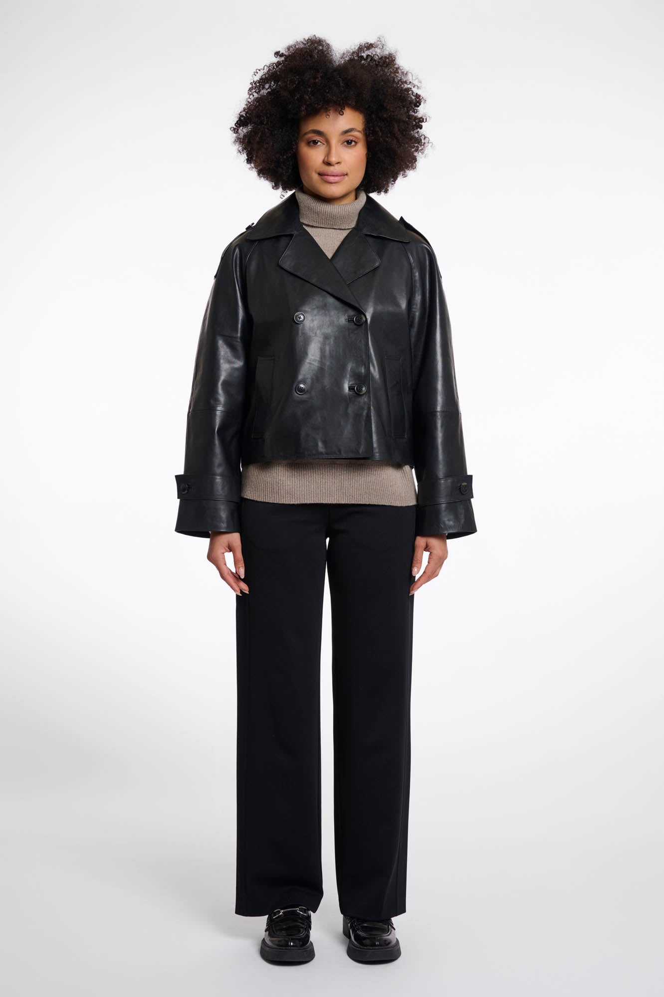 Lotte leather jacket