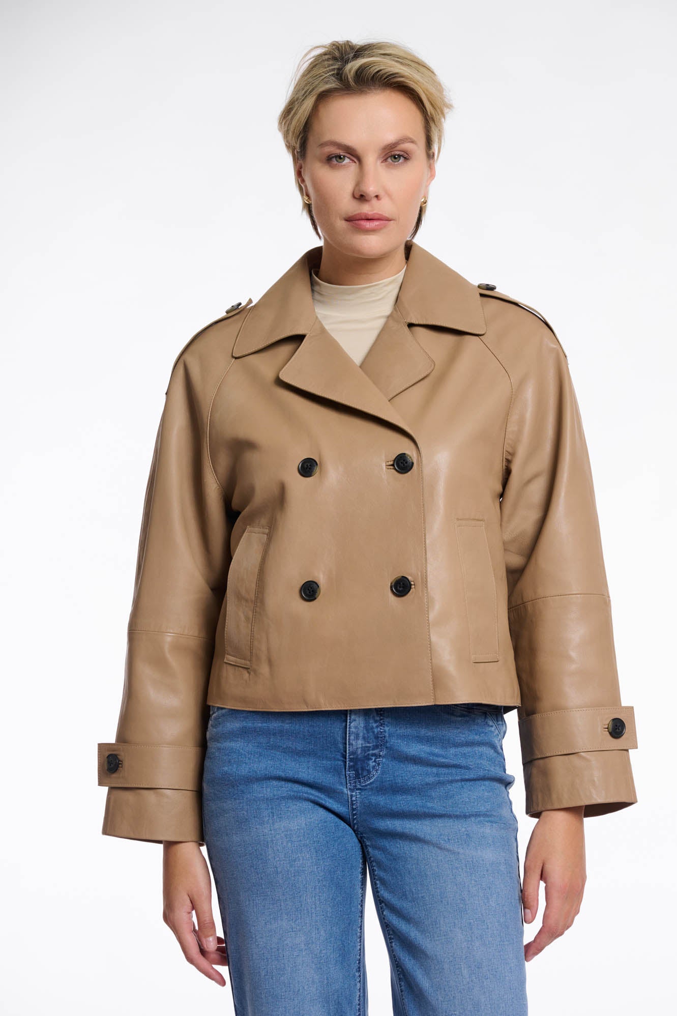 Lotte leather jacket