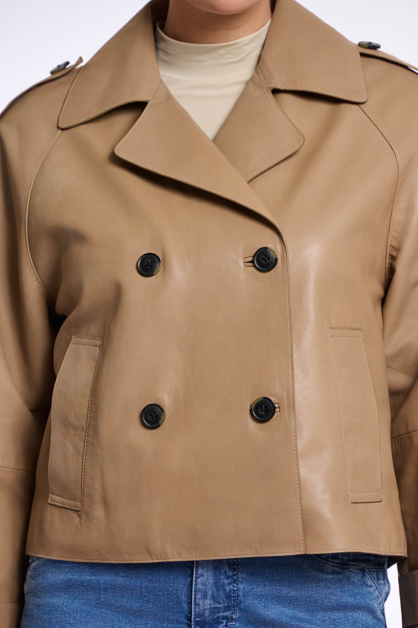 Lotte leather jacket