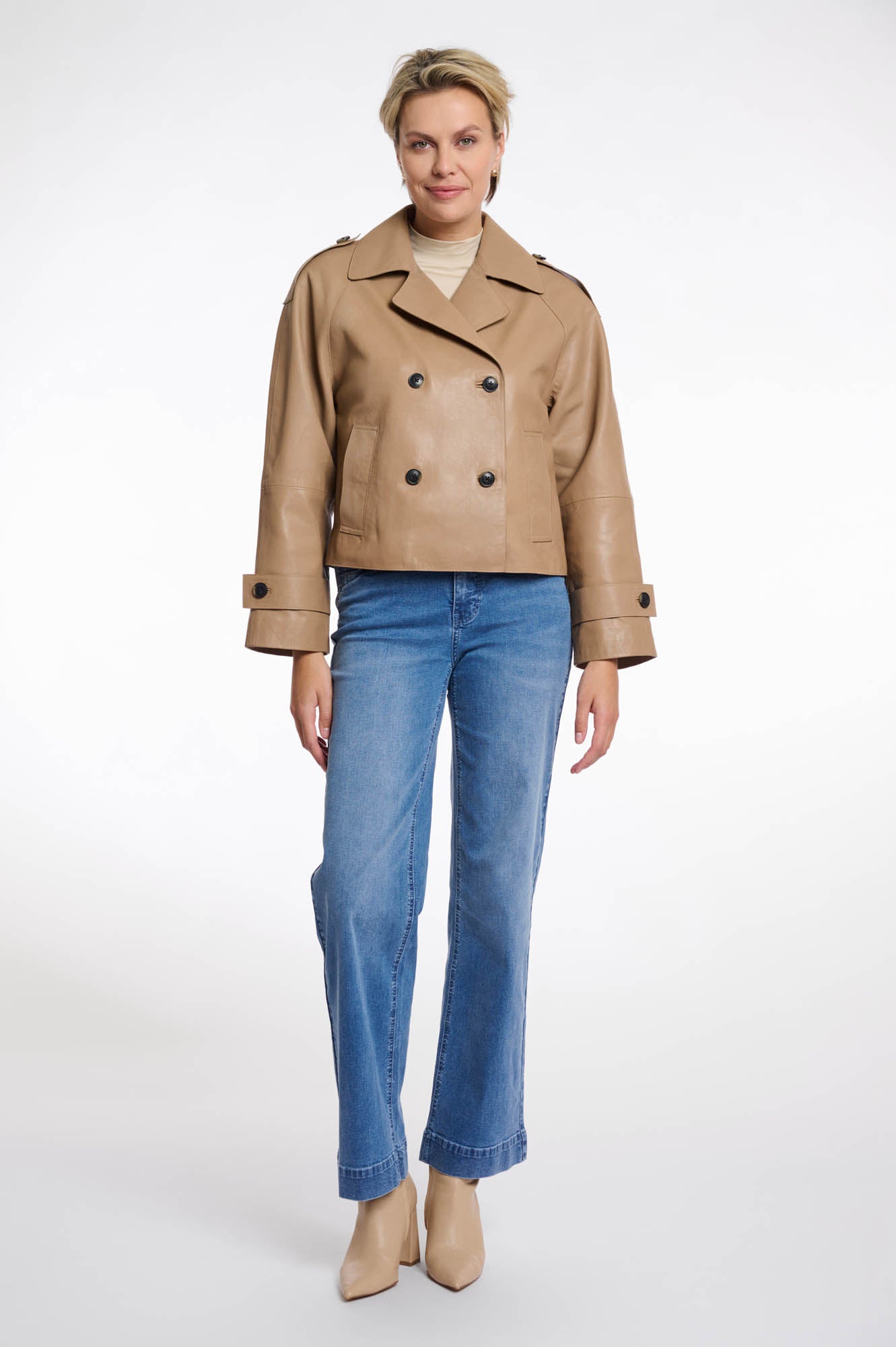 Lotte leather jacket