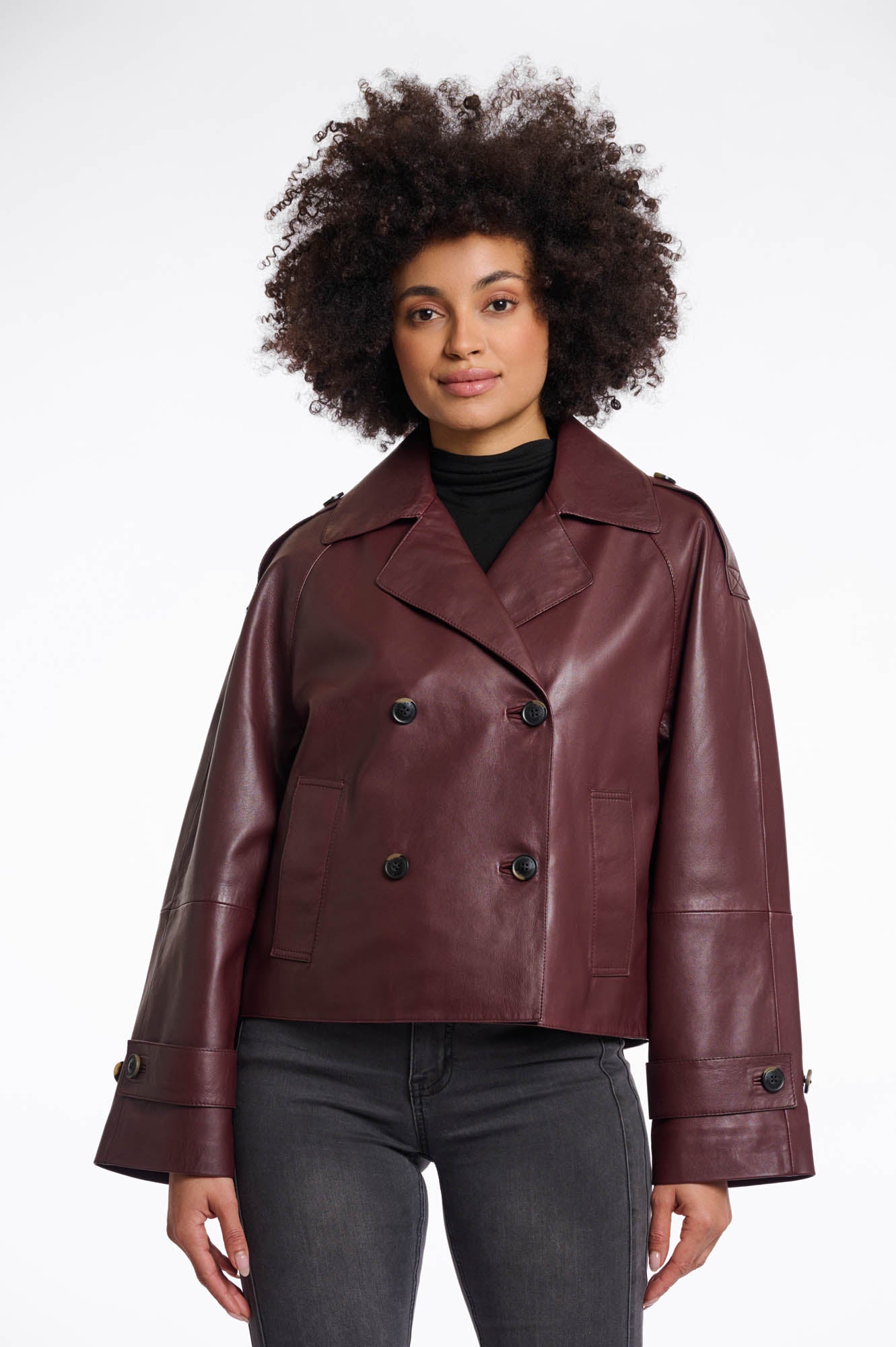 Lotte leather jacket