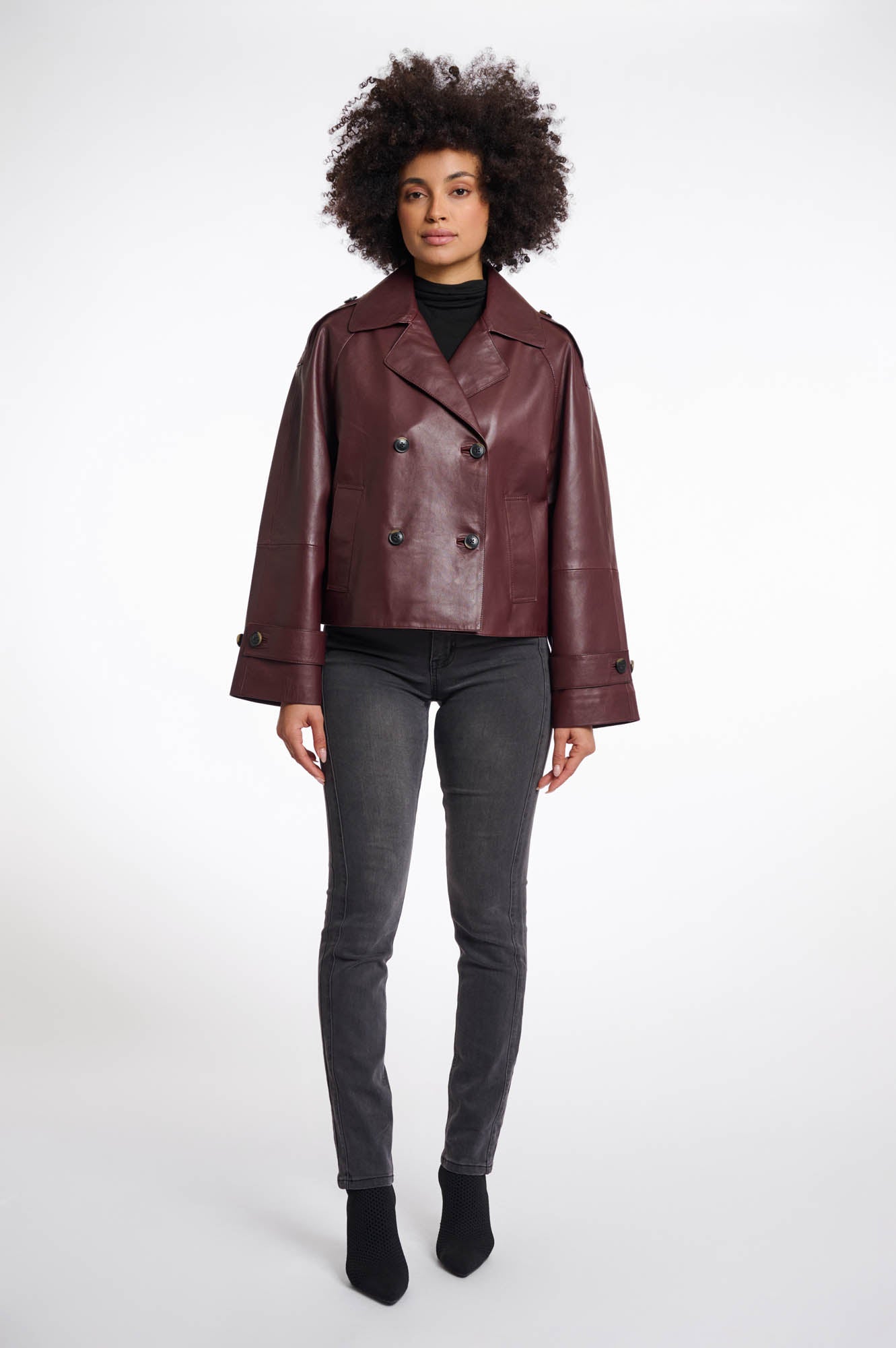 Lotte leather jacket