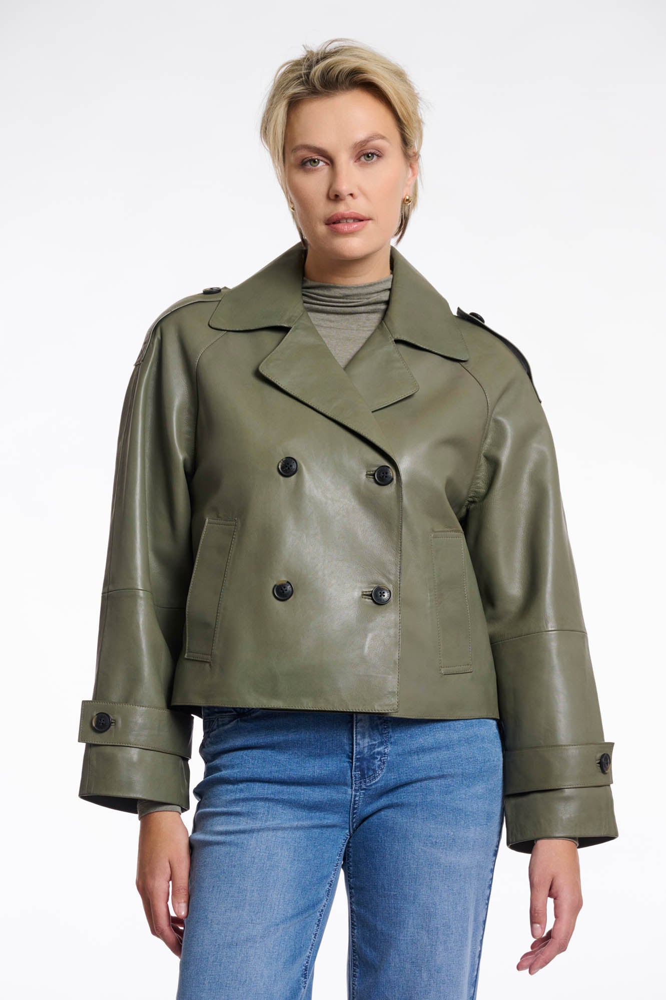 Lotte leather jacket