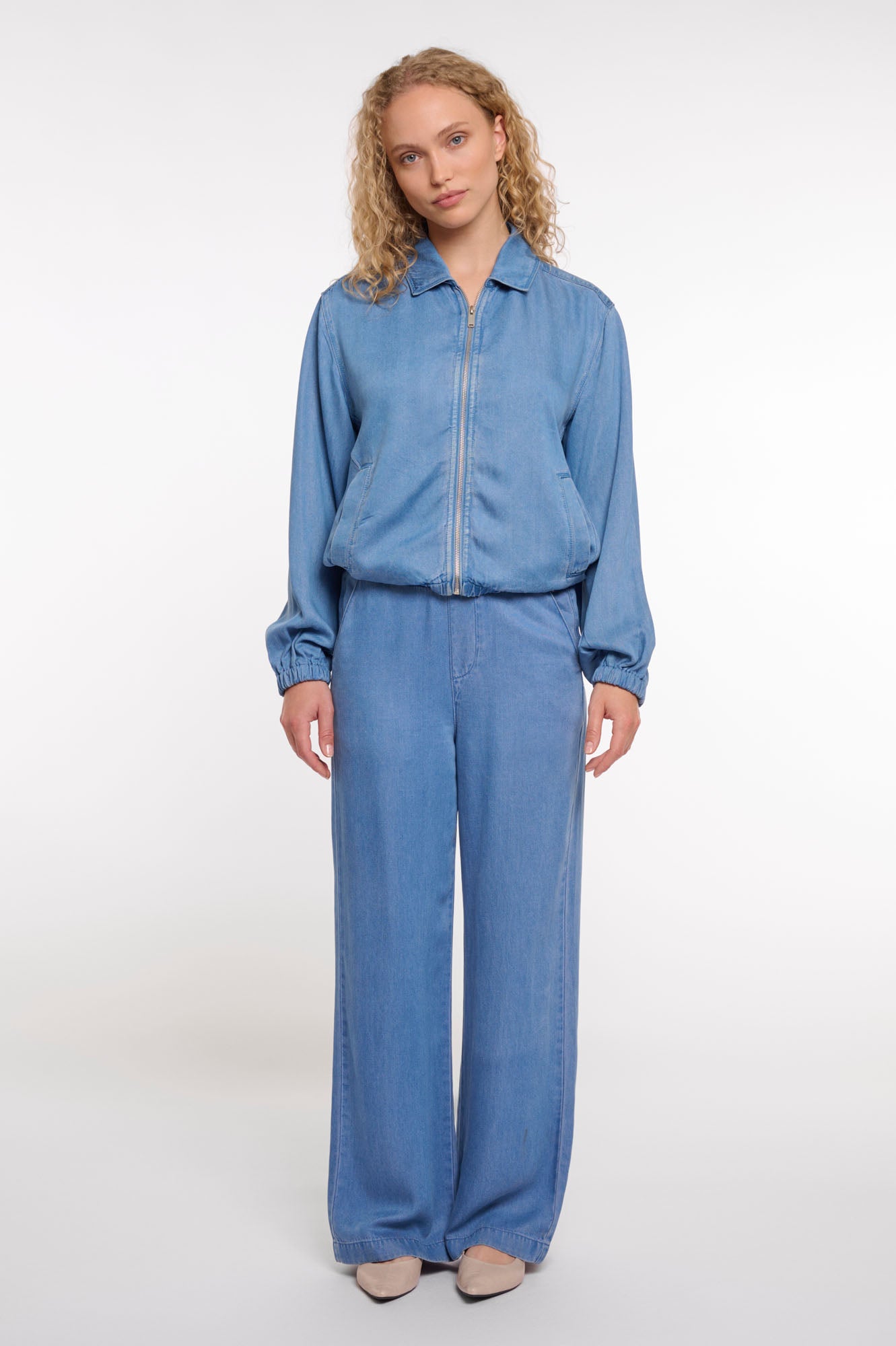 Washed blue