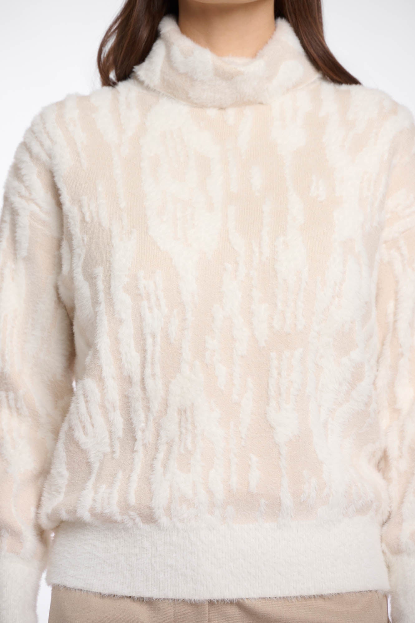Birch snow zebra