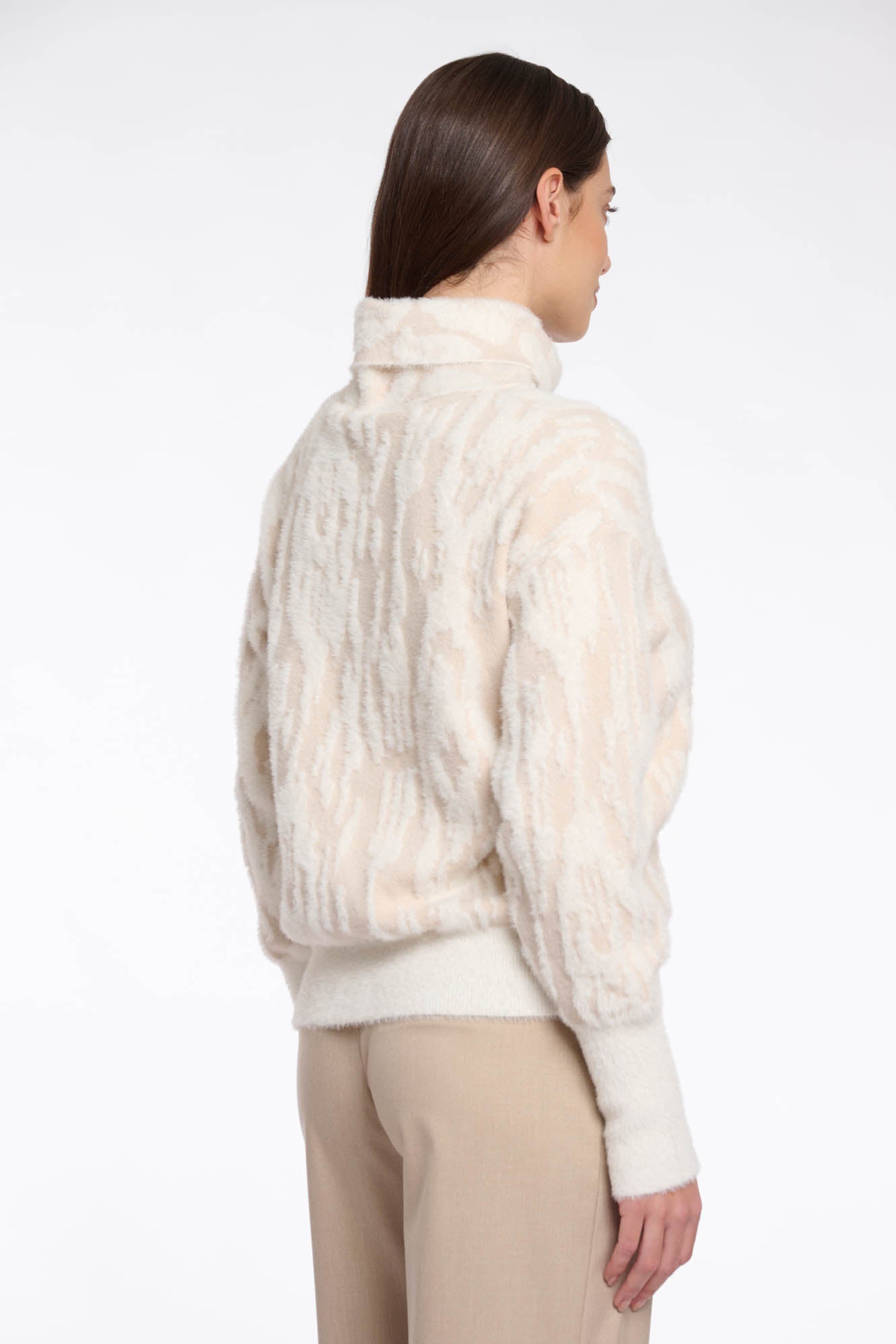 Birch snow zebra