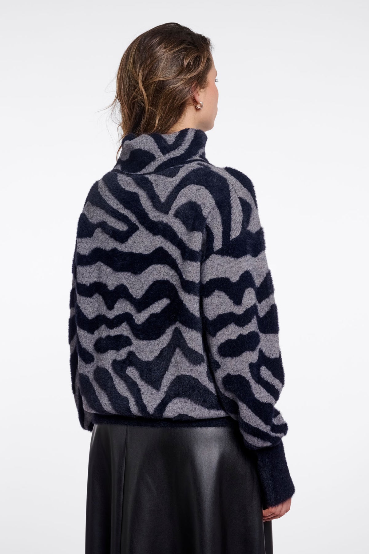 Grey big zebra
