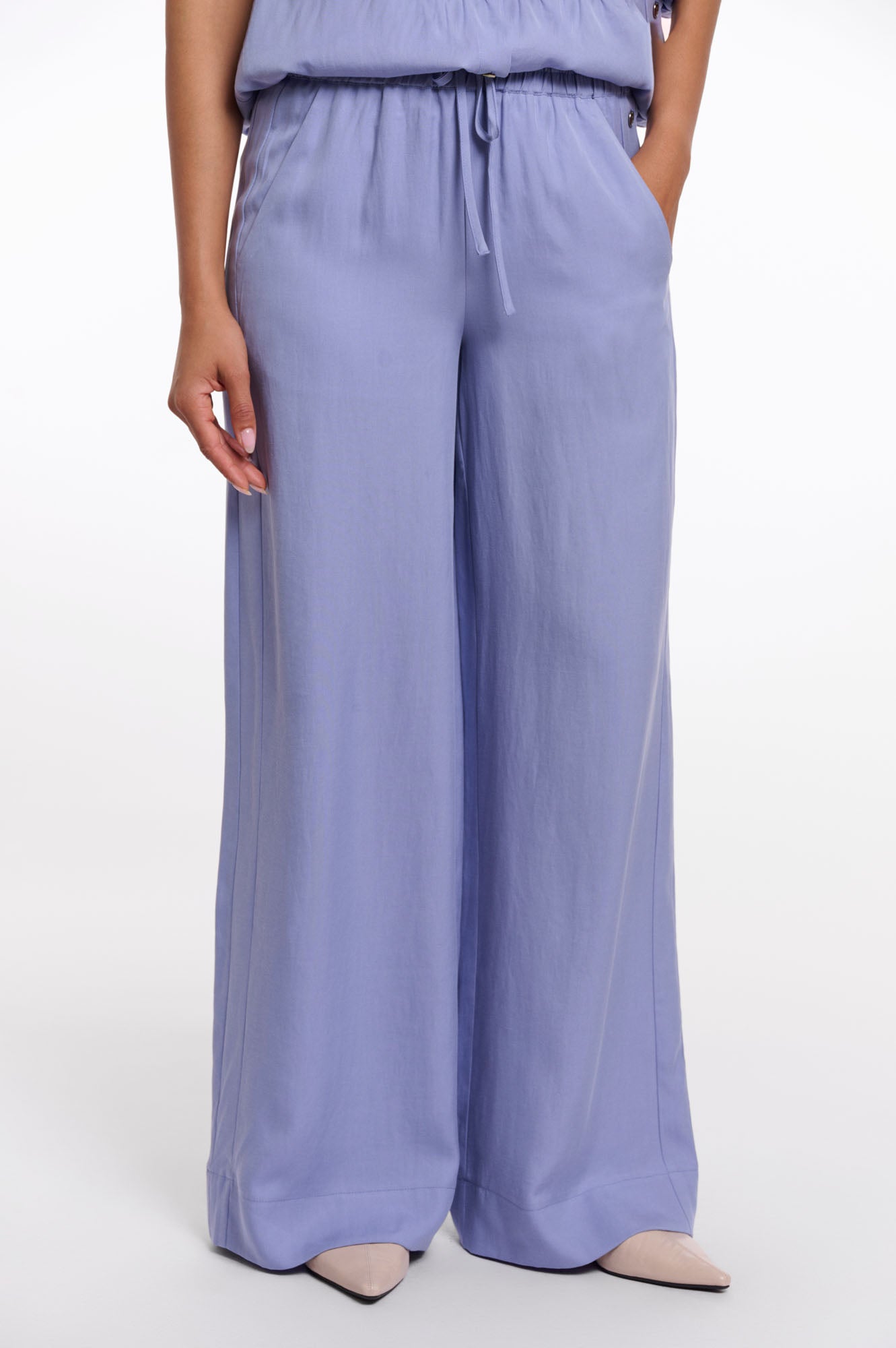 Brushed blue