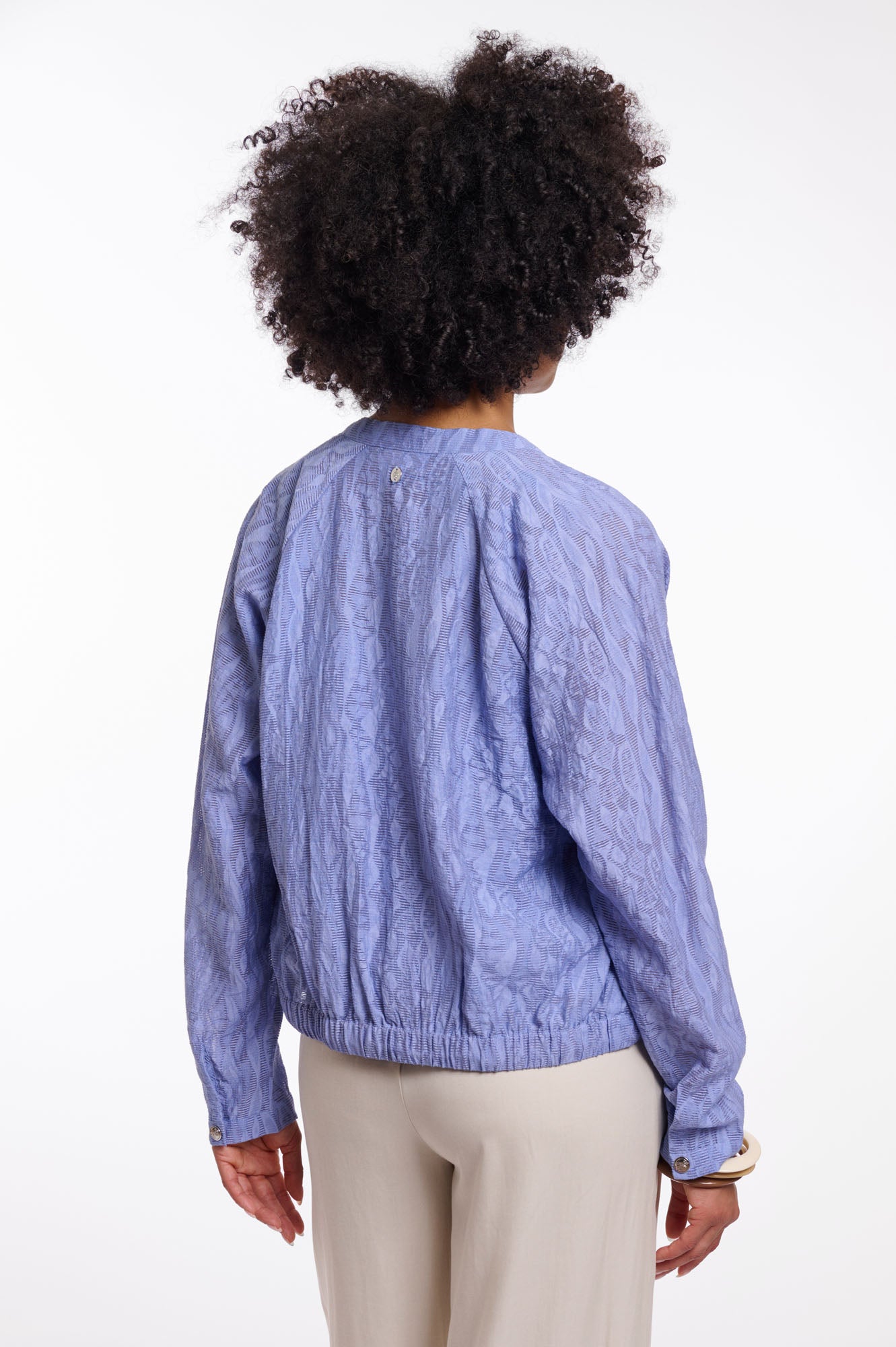 Brushed blue