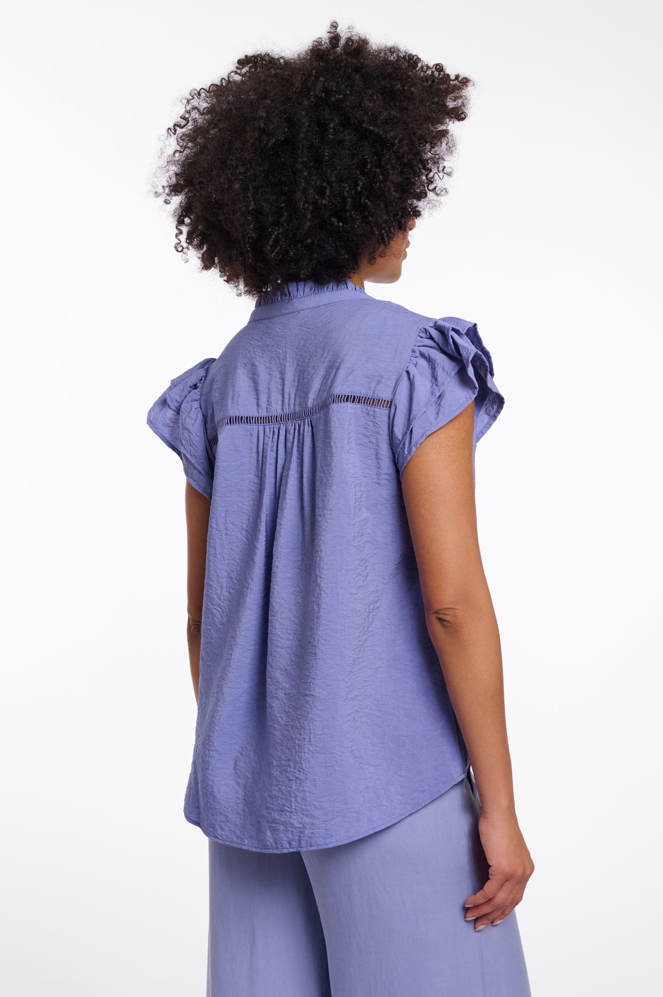 Brushed blue