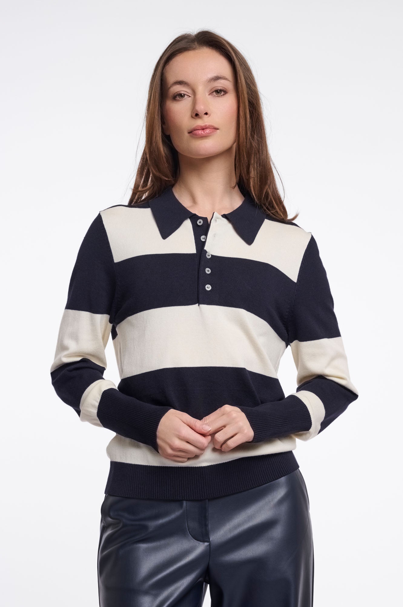 Dark navy snow white