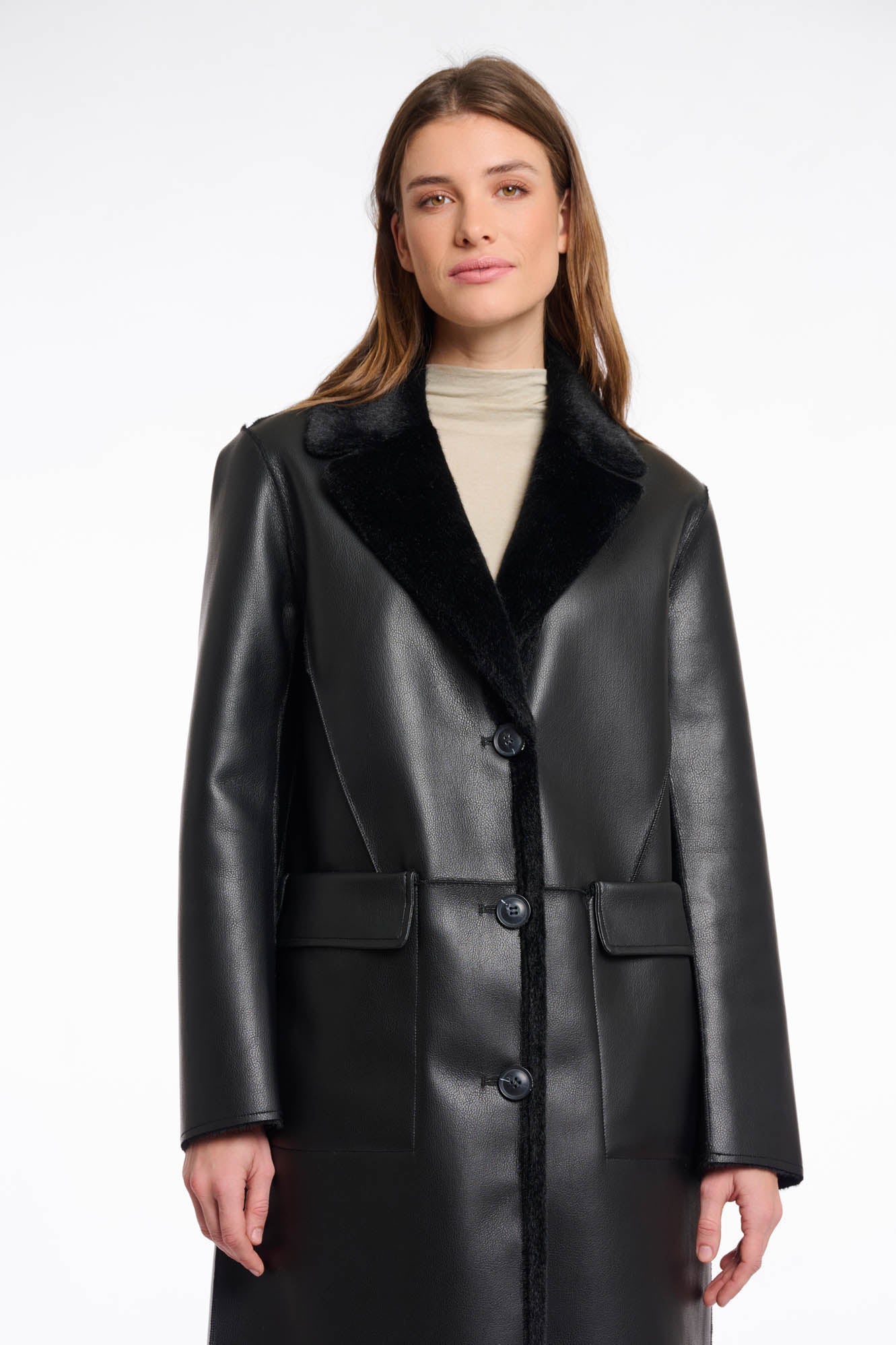 Tatiana reversible coat