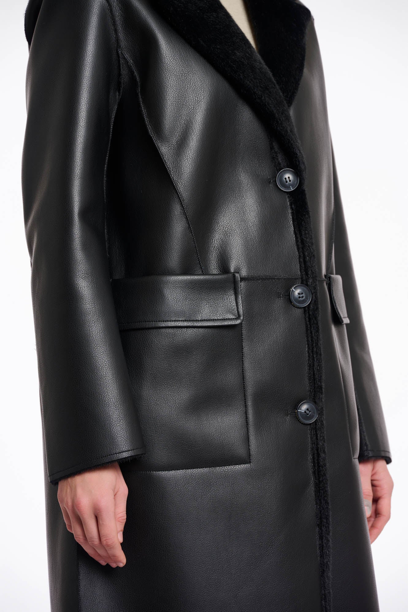 Tatiana reversible coat
