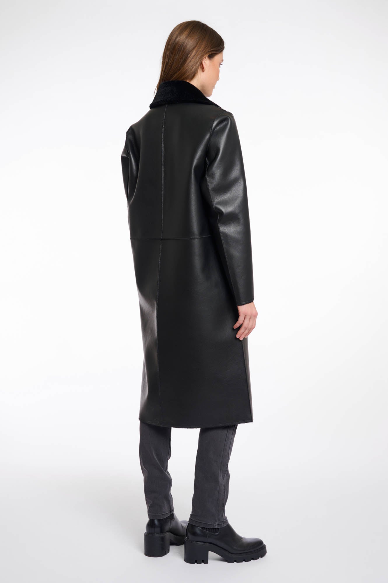 Tatiana reversible coat